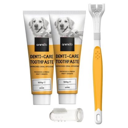 Tandborste och Tandkräm för hund